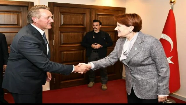 Akşener, ABD Büyükelçisi Flake’i kabul etti