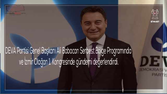 Ali Babacan Gündem Hakkında Açıklamalarda Bulundu