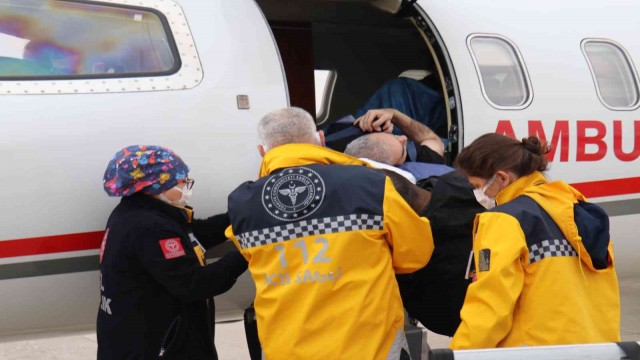 Almanya’da ölüme terk edilen Türk hasta Malatya’ya getirildi