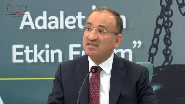 ANKARA Bakan Bozdağ: Hakim ve savcı yardımcılığını hayata geçirme konusunda kararlıyız