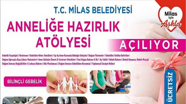 Anneliğe Hazırlık Atölyesi Açılıyor