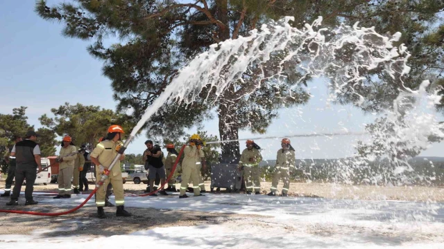 Ateş savaşçıları hazır