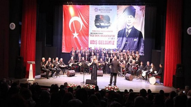 Aydın Büyükşehir Belediyesi Ege’den Anadolu’ya Konseri Düzenledi