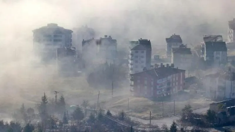 Elazığ’da yoğun sis