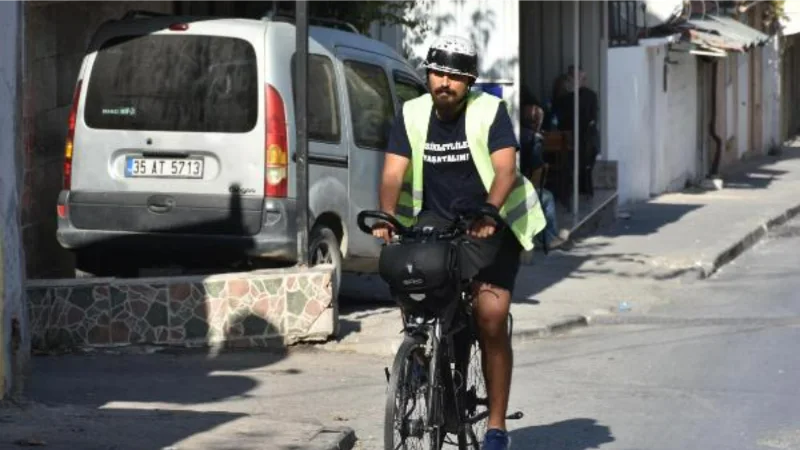 Trafik kazalarında ölen bisikletlilere farkındalık için 2 bin 400 kilometre pedal çevirecek