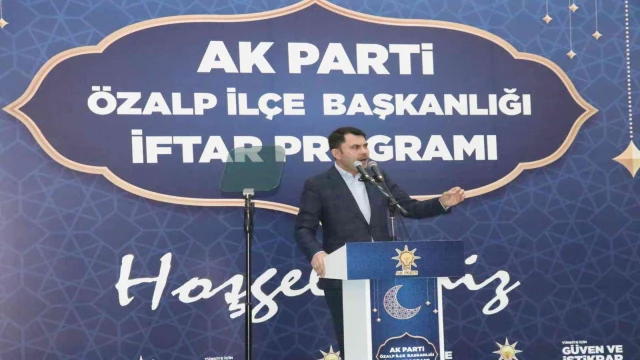 Bakan Kurum: ”Cumhurbaşkanımızı daha büyük hedefler için yeniden seçeceğiz”