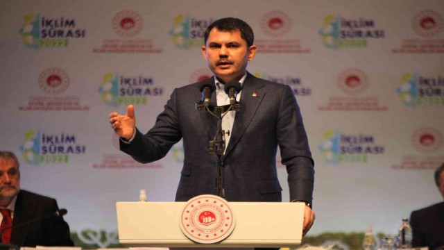 Bakan Kurum: “İnsanlığı daha adil bir dünyaya, iklim değişikliği seferberliğine çağırıyoruz”