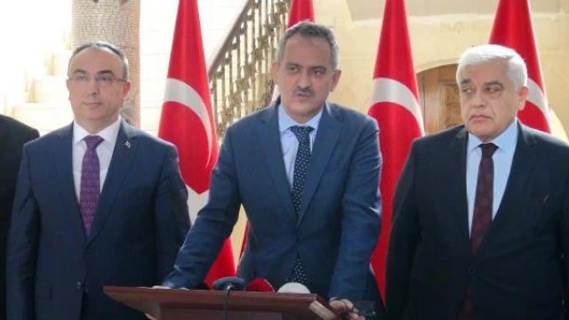 Bakan Özer, İl Eğitim Değerlendirme Toplantısı için Kilis’te (2)