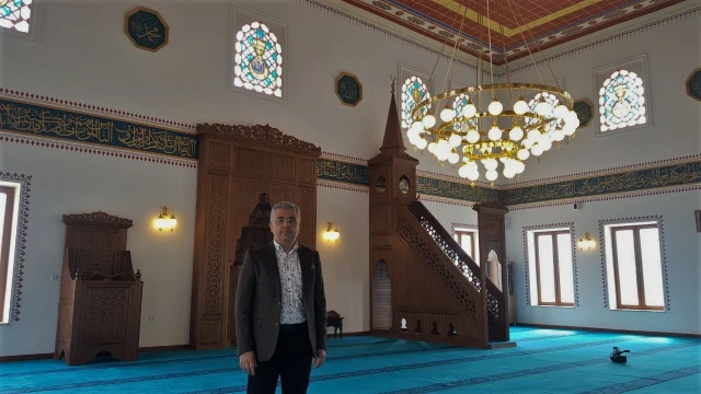 Bakan Soylu’nun açılışını yaptığı cami hem Selçuklu hem de Osmanlı mimarisini yansıtıyor