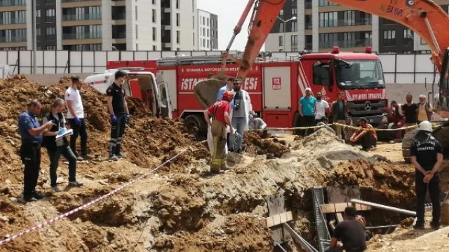 Başakşehir’de göçük altında kalan işçi öldü