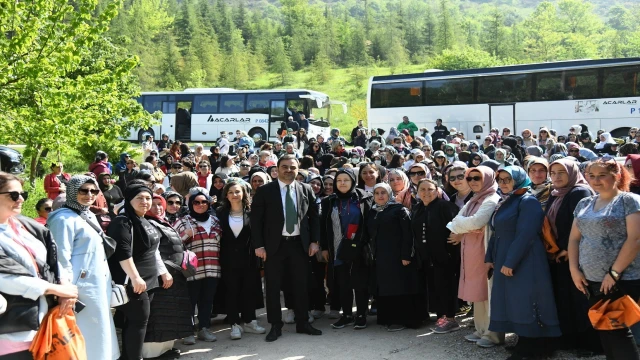 Başiskele’de anneler mola verdi