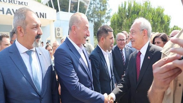 Başkan Ahmet Deniz  Atabay CHP Genel Başkanı Kemal Kılıçdaroğlu’nu Karşdalı