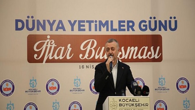 Başkan Büyükakın, yetim çocuklar ve yakınlarıyla iftarda buluştu