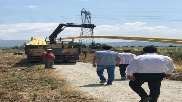 Başkan Öndeş, doğalgaz çalışmalarının başladığını duyurdu