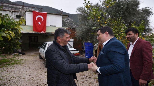 Başkan Tütüncü, İdlib şehidinin baba ocağında