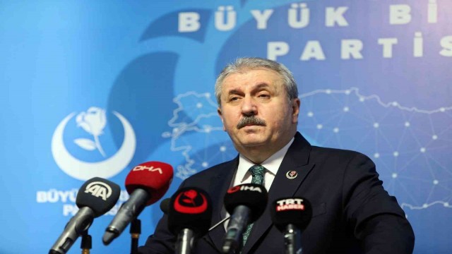 BBP Lideri Destici: “Bu durumu bir ’istismar siyaseti’ olarak görüyoruz”