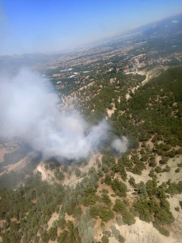 Kaş'ta orman yangını