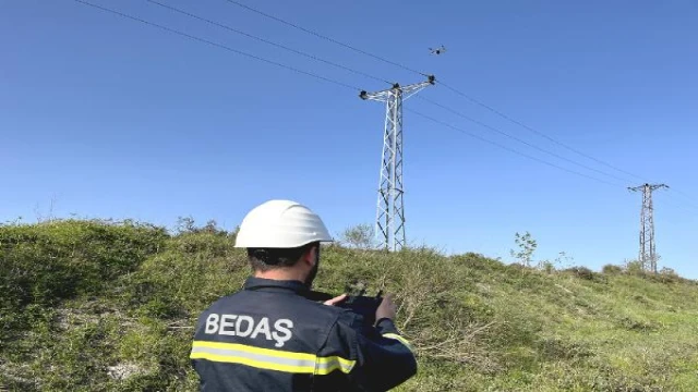 BEDAŞ, bayramda Avrupa Yakası’ndaki havai hatları İHA’lar ile takip edecek