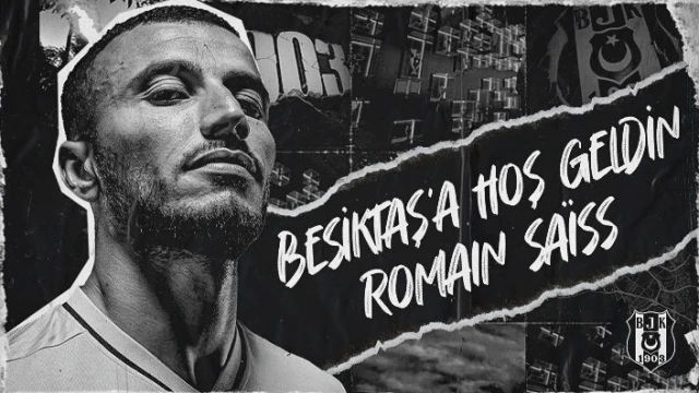 Beşiktaş’ta, Romain Saiss ile resmi sözleşme imzanladı