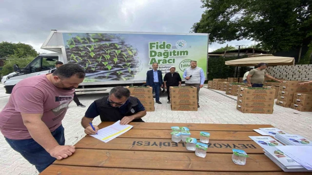 Beykoz’da hedeflenen 1 milyon yerli ve milli fide dağıtımına başlandı