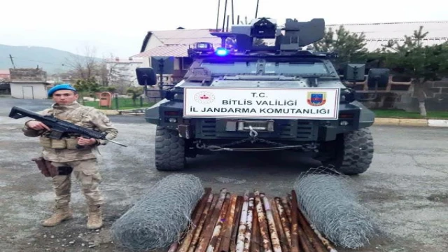 Bitlis’te ’hırsızlık’ operasyonu; 8 gözaltı