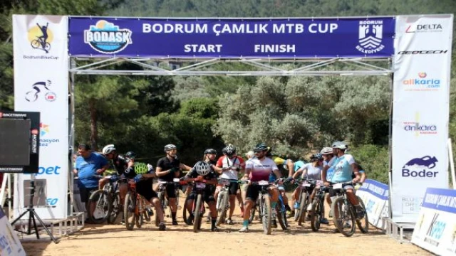 Bodrum Çamlık MTB Cup Bisiklet Yarışı 2’nci kez yapıldı