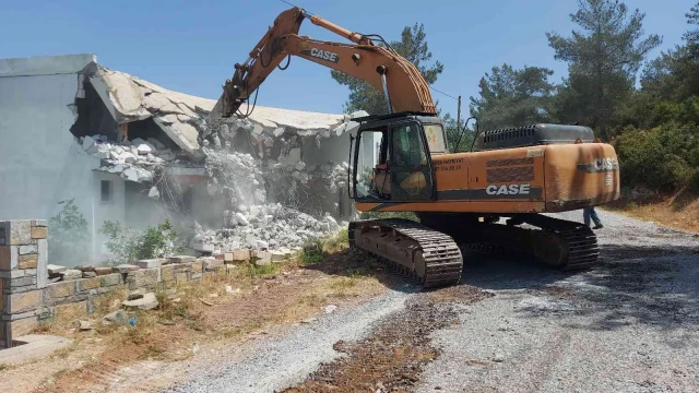 Bodrum’da 3 yıldır kaçak yapılarla mücadele devam ediyor