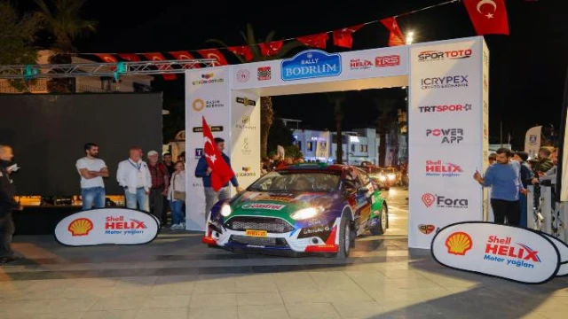 Bodrum’da ralli heyecanı seremoniyle başladı