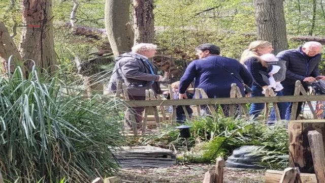 Boris Johnson ve ailesi objektiflere yansıdı