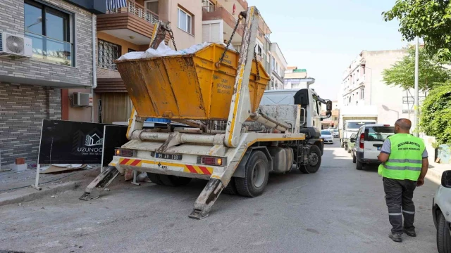 Buca’da yaz aylarına özel moloz hizmeti