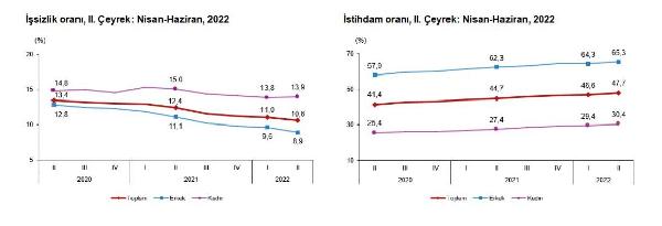 TÜİK: İşsiz sayısı 43 bin kişi azaldı