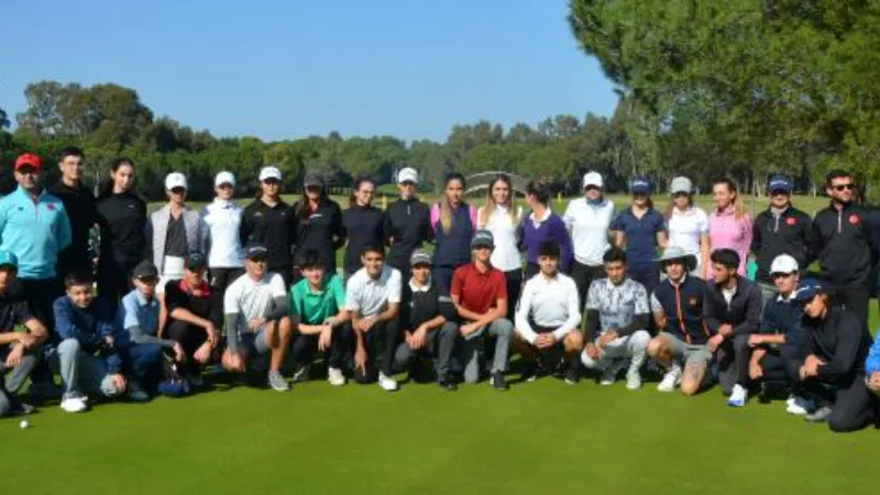 Türkiye Golf Milli Takımı'nın Antalya kampı başladı