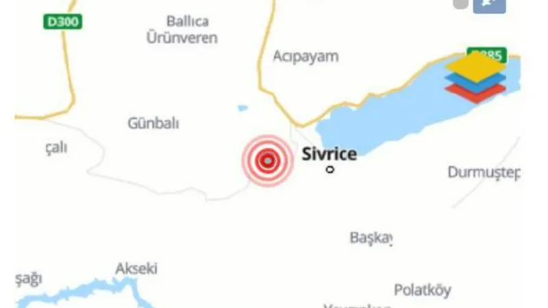 Elazığ'da 3.5 büyüklüğünde deprem