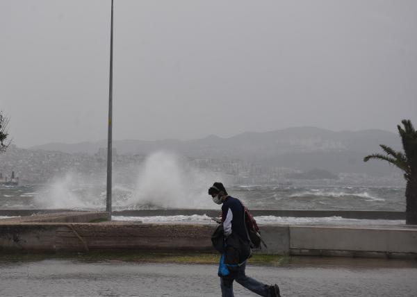 İzmir için fırtına uyarısı...