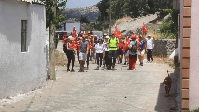 Çanakkale Savaşları kahramanı ‘Yahya Çavuş’ anısına yürüdüler