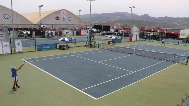 Cudi Cup Uluslararası Tenis Turnuvası tamamlandı