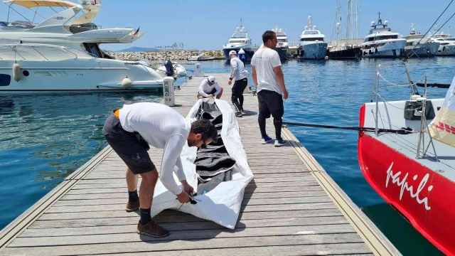 Cumhurbaşkanlığı 3. Uluslararası Yat Yarışları’nda ilk tekne Bodrum’a ulaştı