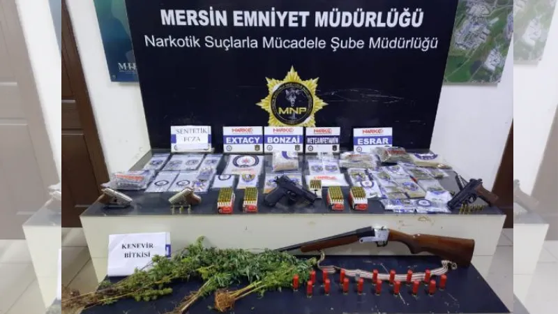 Mersin'de yılbaşı öncesi 'torbacı' operasyonu: 23 gözaltı