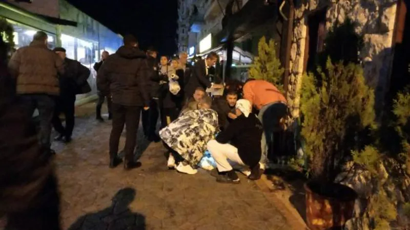 Zonguldak'ta kar maskeli silahlı saldırı: 2 yaralı