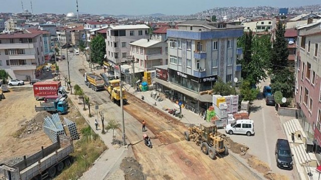 Darıca Lokman Hekim Caddesi baştan sona yenileniyor