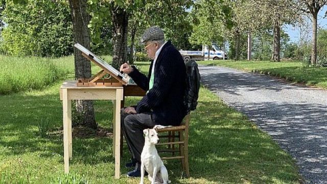 David Hockney’nin Türkiye’deki İlk Sergisi  Baharın Gelişi, Normandiye, 2020  Sergisi Konferans Serisi Başladı