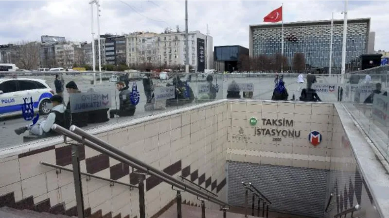 Taksim'de 8 Mart önlemleri