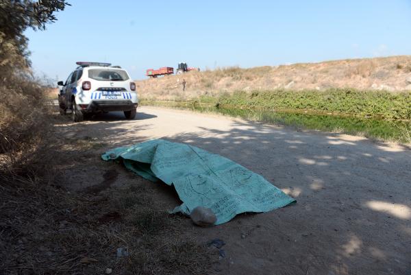 Sulama kanalında kaybolan kadının, yosunlara takılmış cansız bedeni bulundu