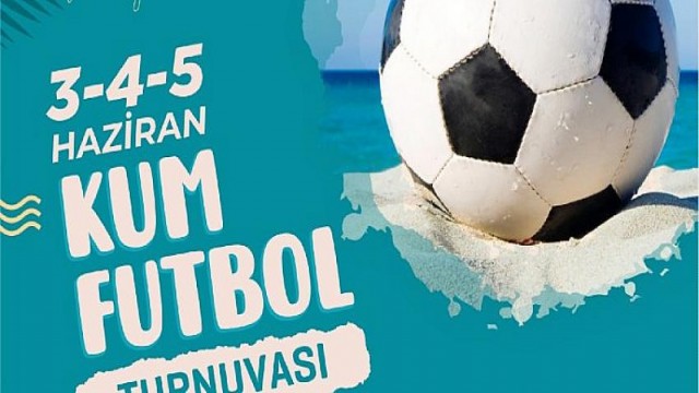 Değirmendere Sahilinde Kum Futbolu Heyecanı Başlıyor