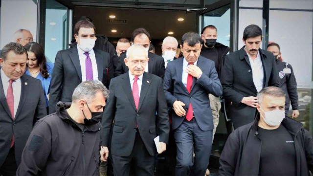 Denizli programını yarıda kesen CHP lideri Kılıçdaroğlu, Ankara’ya hareket etti