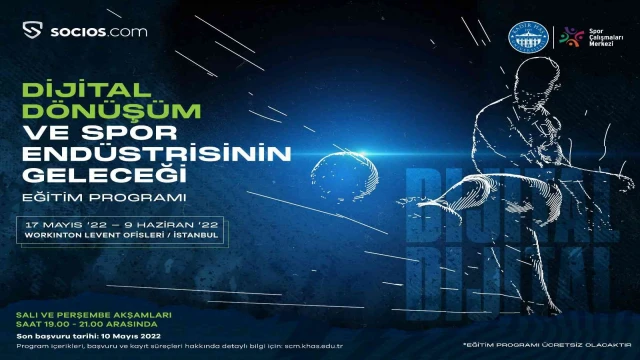 Dijital Dönüşüm ve Spor Endüstrisinin Geleceği programı başlıyor