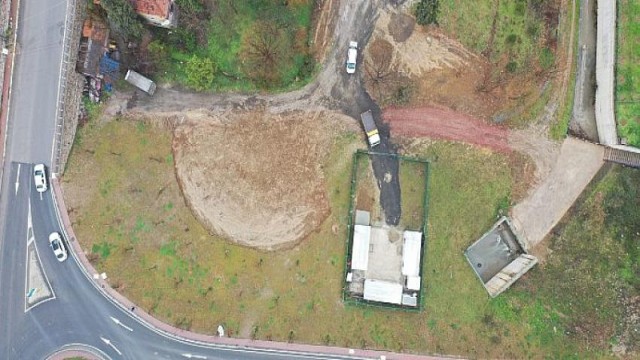 Dilovası Eynerce Deresi yanındaki parkta çalışmalara başlandı