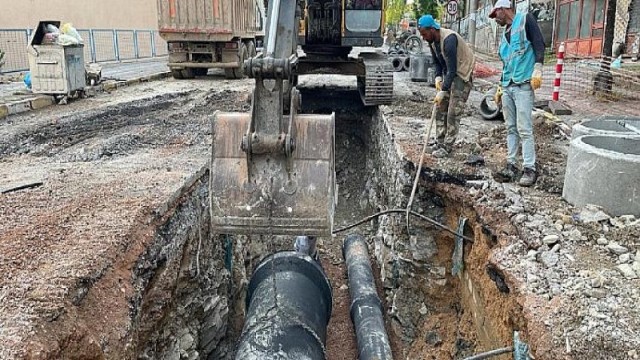 Dilovası İstiklal Caddesinde Gece Gündüz Çalışma