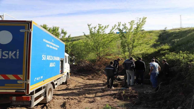 DİSKİ’den su kesintisine anında müdahale