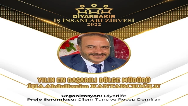 Diyarbakır İş İnsanları Zirvesi 2022 ödülleri sahiplerini buluyor